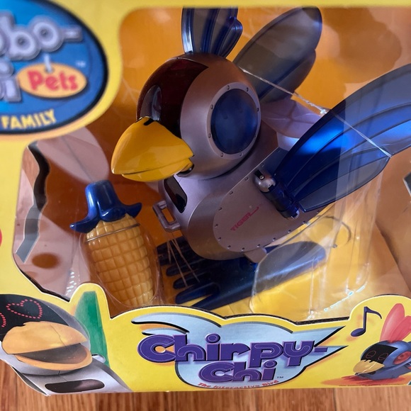 New 2001 Chirpy-Chi Interactive Pet Bird Sega Hasbro Tiger Electronics Not Test - Picture 3 of 13